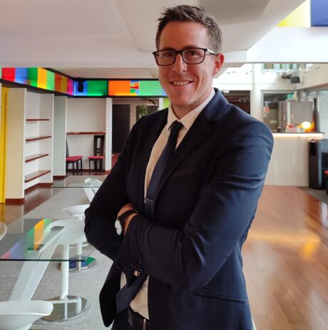 Steve Hecht responsable du bureau Amarris Contact Strasbourg